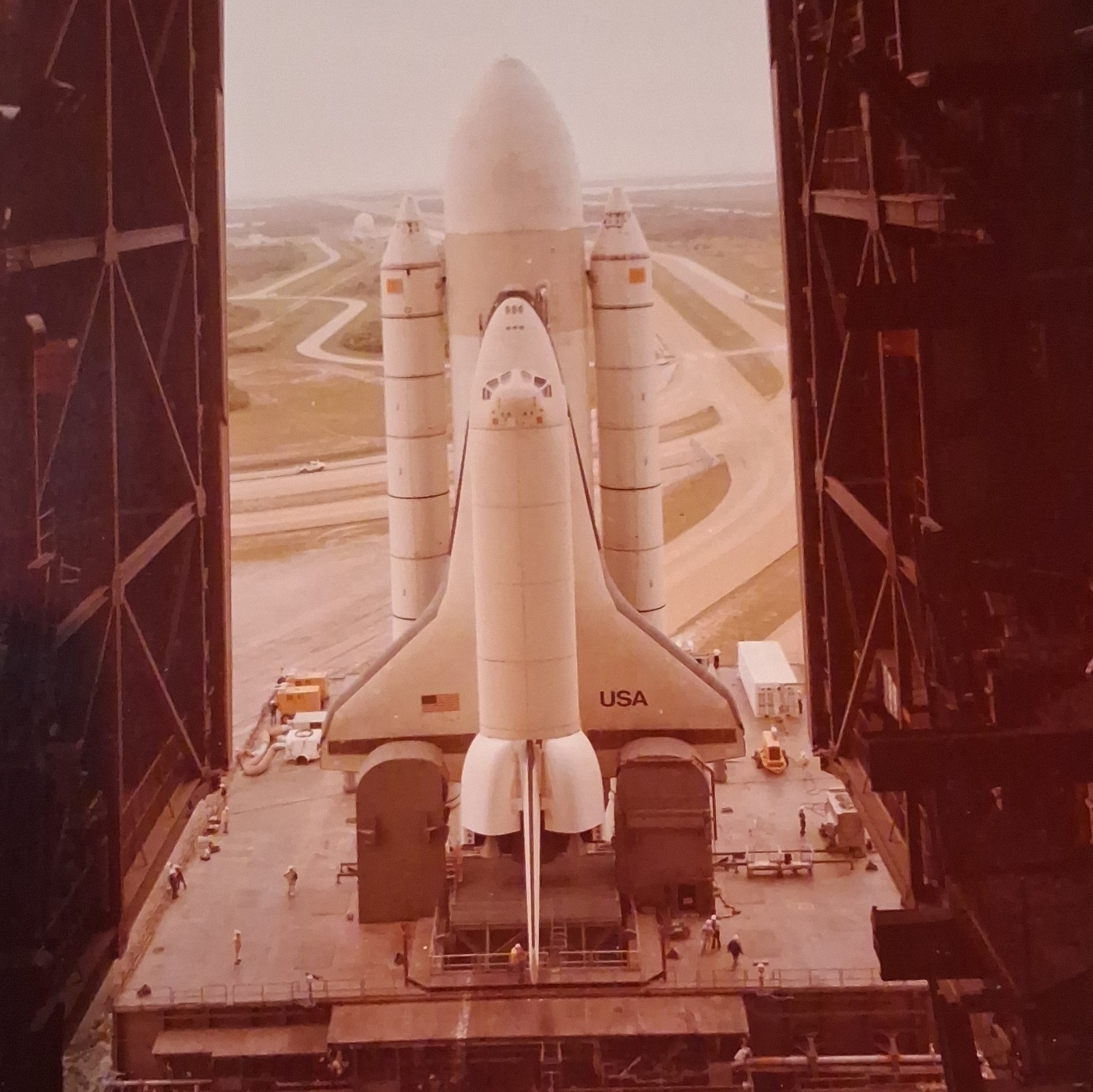 Space Shuttle Exploration Mission Launch Pad Photograph Print Astronauts & Space