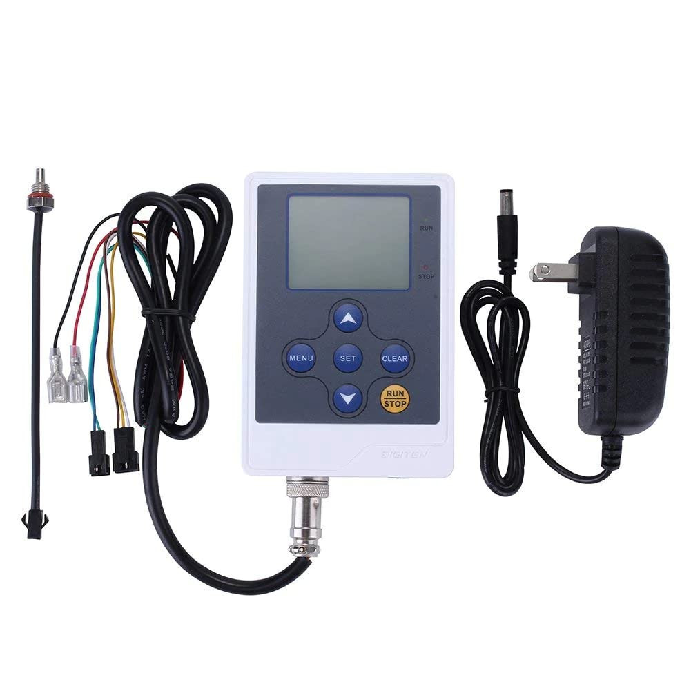 Water Flow Control LCD Display+G2"Flow Sensor Meter+12V Power