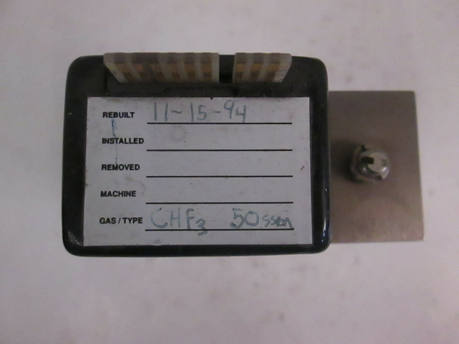 Unit UFC-1020 Mass Flow Controller MFC, CHF3, 50 SCCM