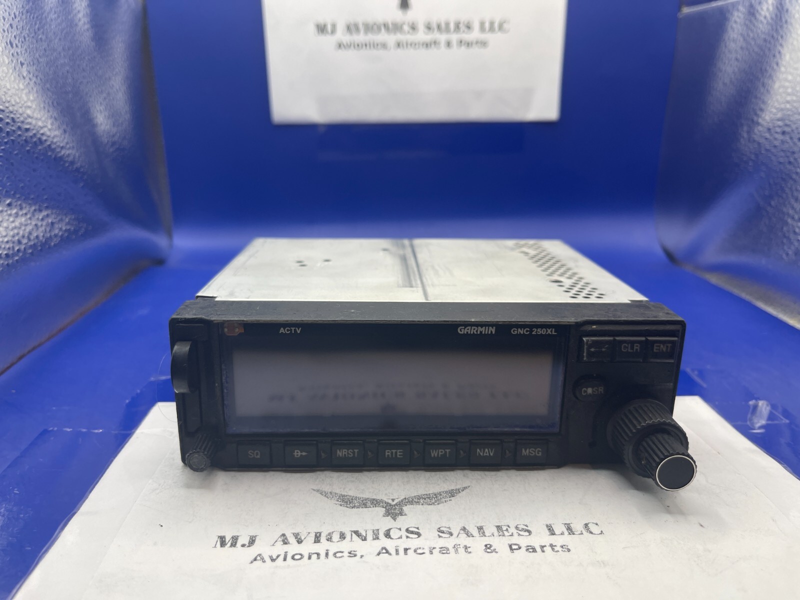 GARMIN GNC 250XL GPS/COMM 14 VDC P/N 011-00295-00 WITH FRESH FAA FORM 8130-3