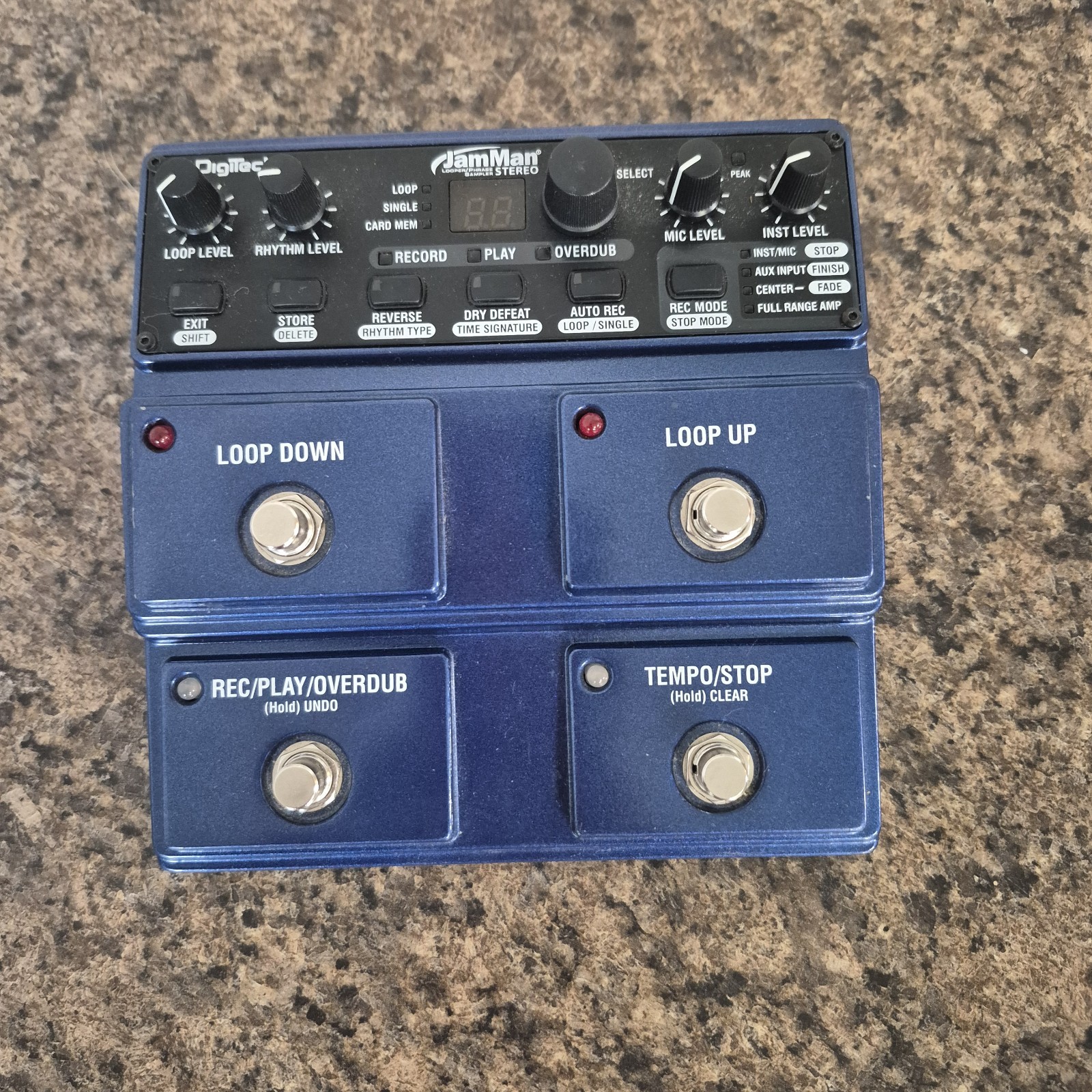 DigiTech JamMan Stereo Looper/Phrase Sampler  JML2