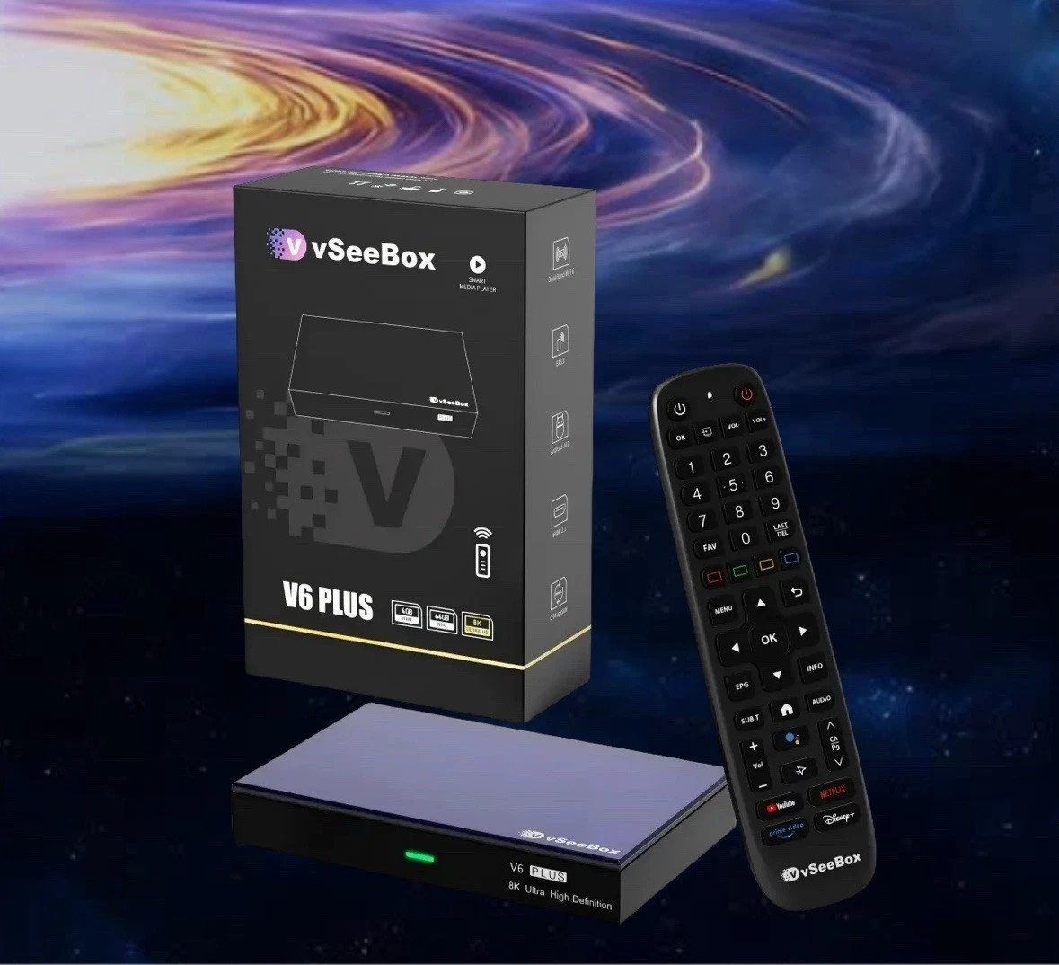vSeeBox V6 Plus Android Media Device – Authorized Distributor - Make Offer!!