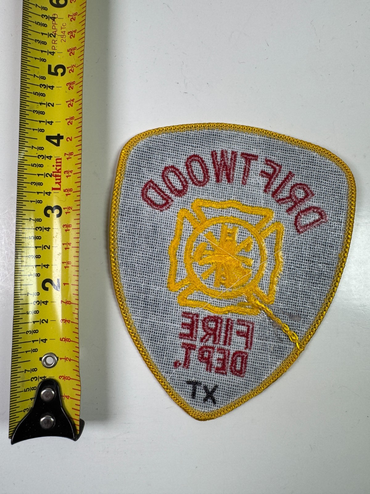 Driftwood Fire Texas TX Patch M6
