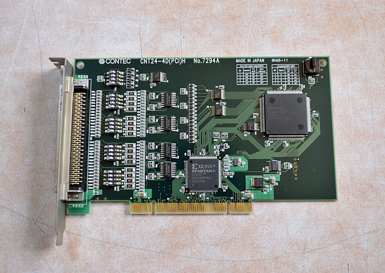 CONTEC Data Acquisition Card CNT24-4D(PCI)H / No.7294A free ship