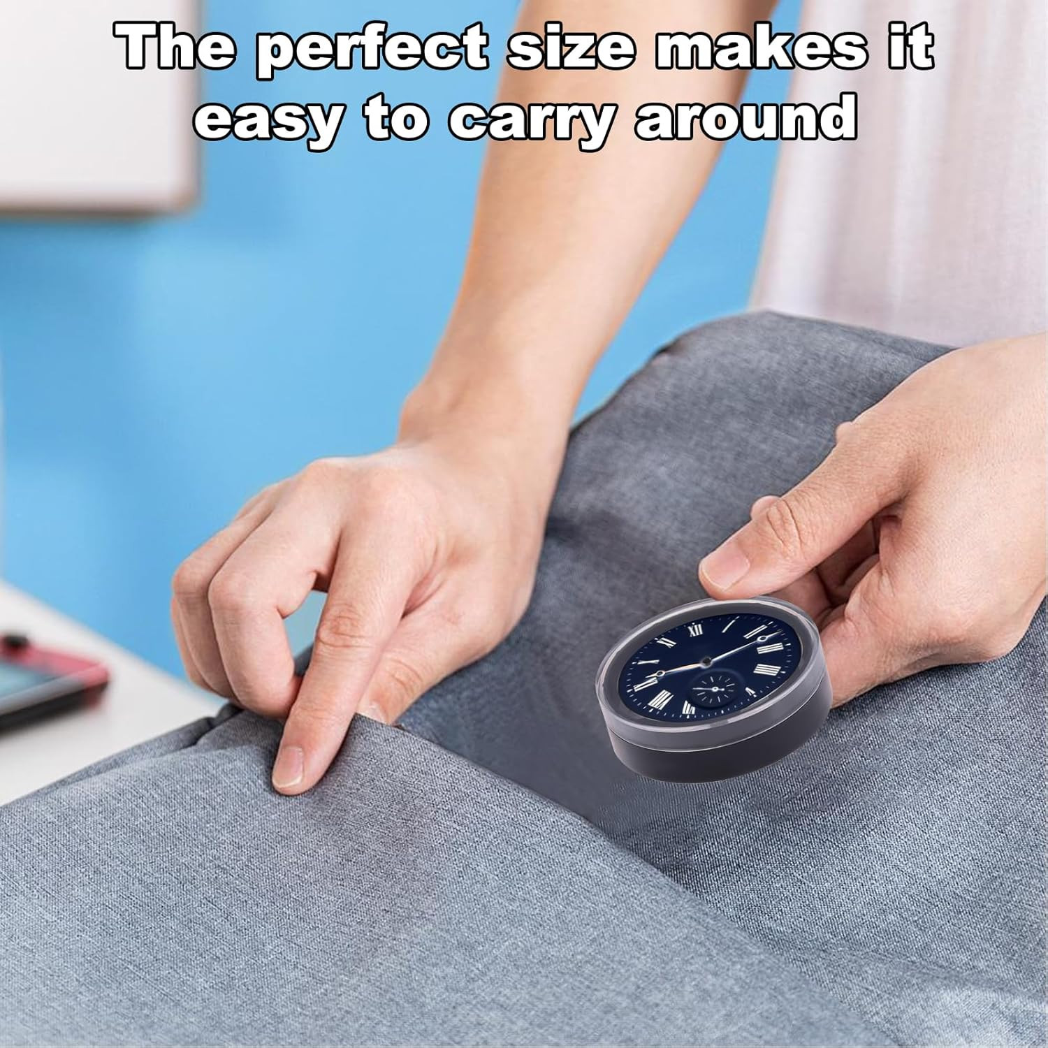 2Pcs Portable Watch Dial Storage Box, Dust-Proof & Scratch-Proof Watch Movement