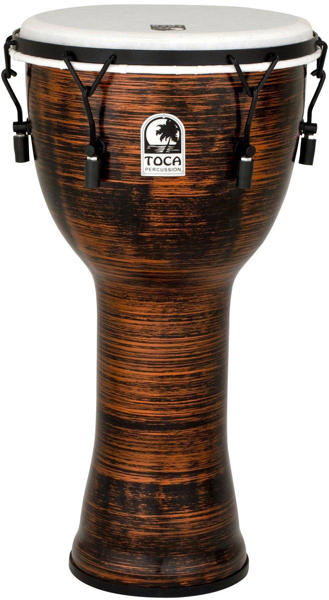 Toca Freestyle 12" Djembe Drum - Spun Copper