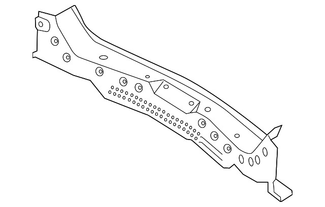 Genuine Ford Panel Assembly Back Lower LJ7Z-7840320-A