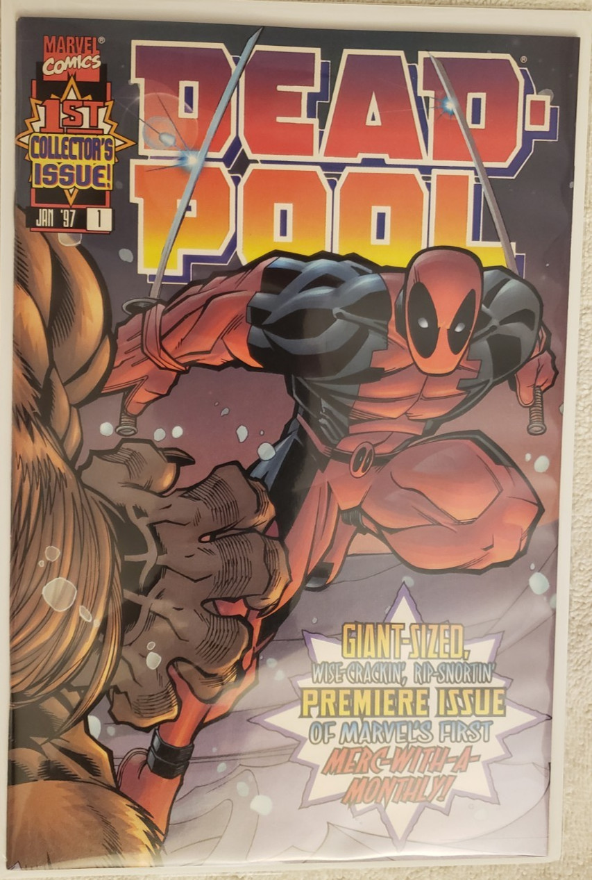 Deadpool #1 Vol 1 (Marvel Comics January 1997) KEY COMIC 1st App. "Blind Al" NM