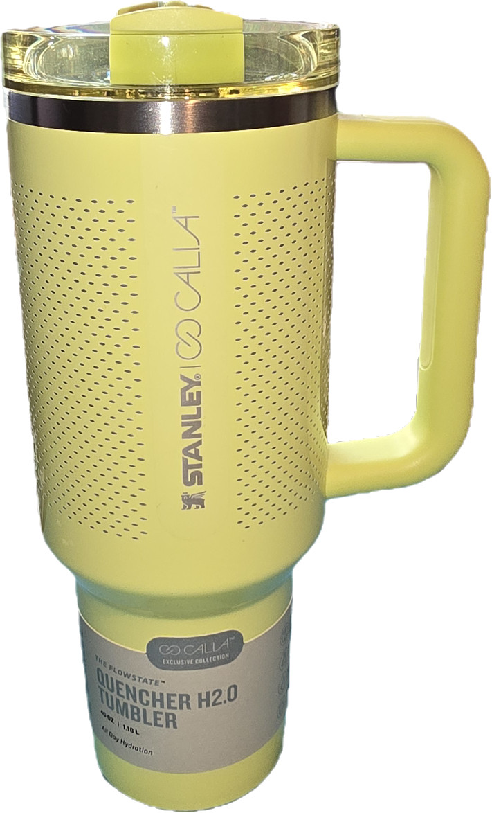 BRAND NEW- Stanley X Calia Quencher H2.0 Tumbler 40oz - Yellow (Multiple colors)