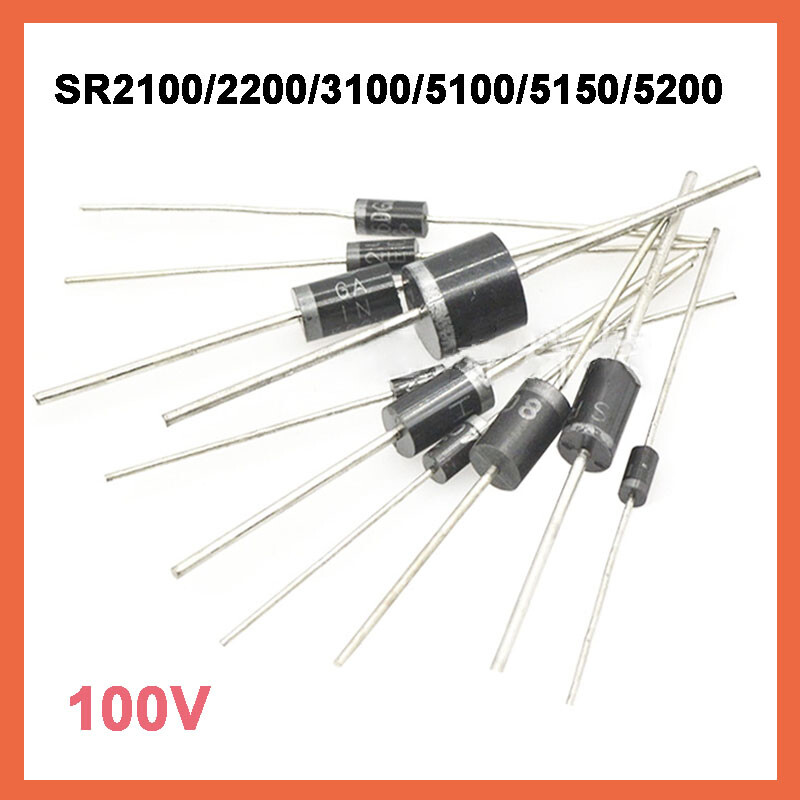 SR5100 Schottky Diode SR2100/2200/3100/5100/5150/5200 100V Rectifier TV Solar