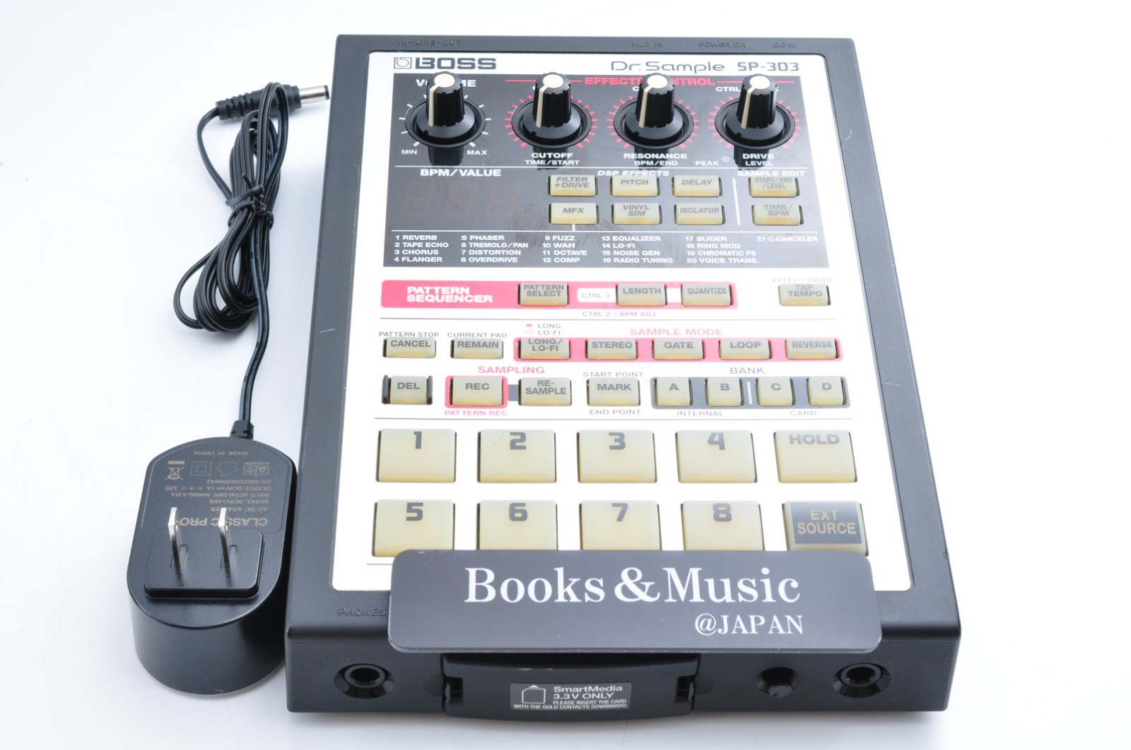 Boss SP-303 Dr. Sample 2001 Made in Japan Working w/Adapter ZO54794