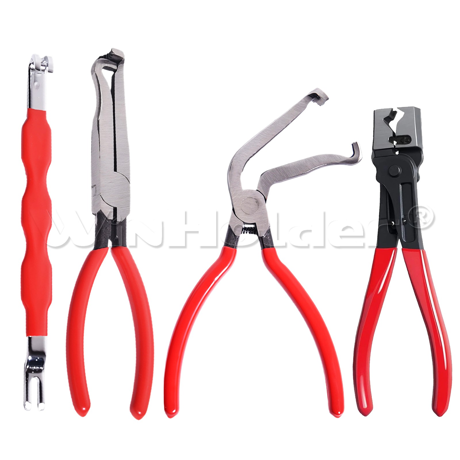 4pc Electrical Disconnect Pliers 60° Automotive Electrical Connector Separator