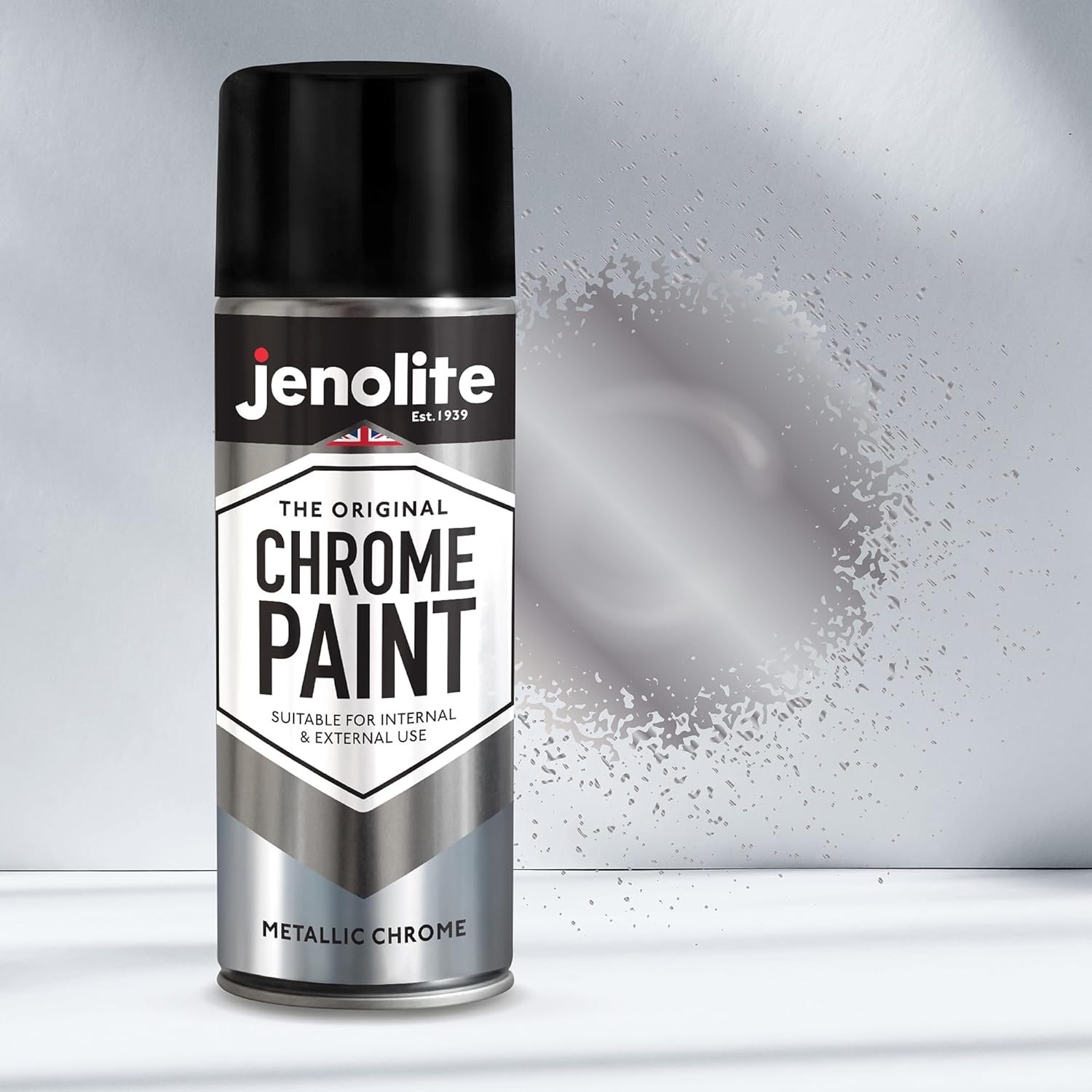 Chrome Spray Paint - Smooth Chrome Finish - Multi Surface Paint for Metal, Pl...