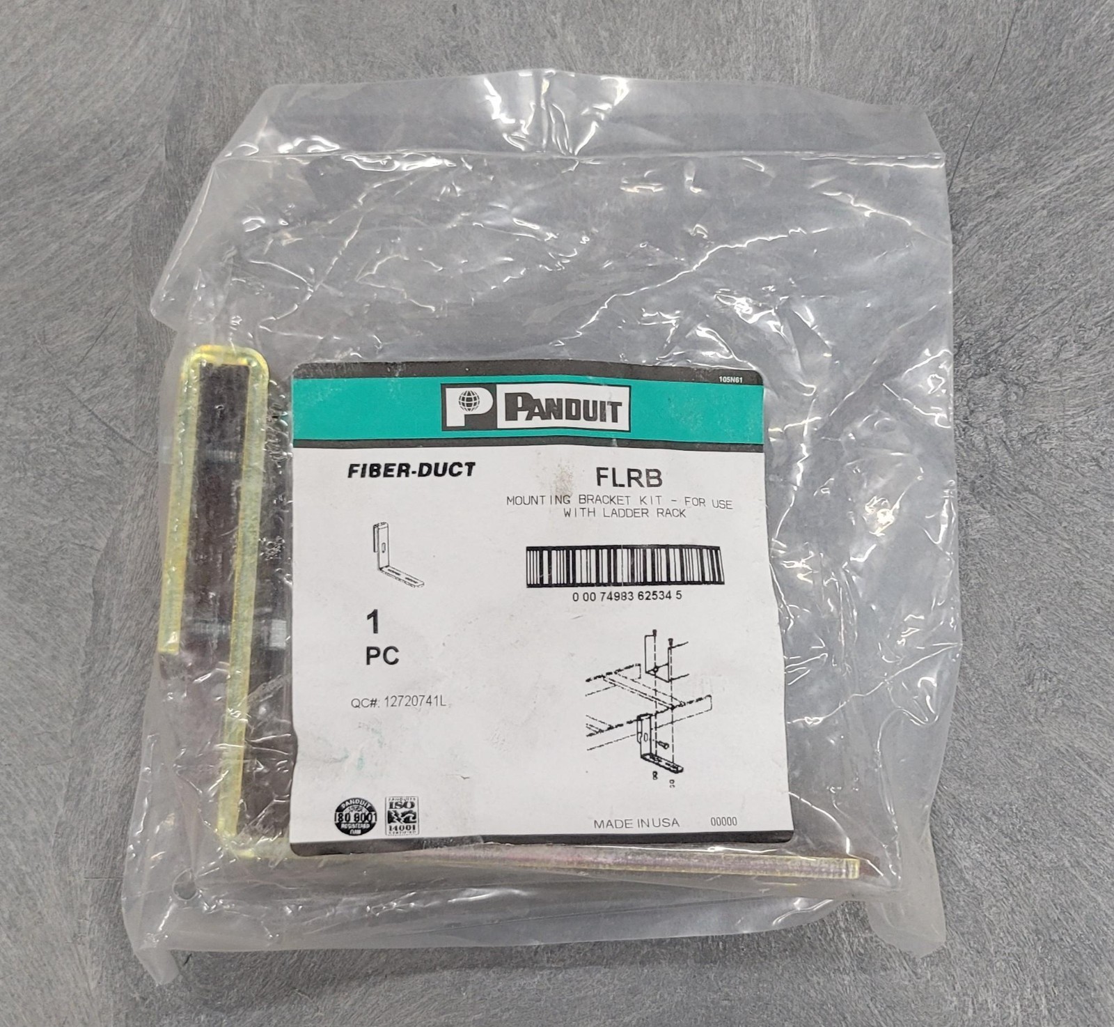 Panduit FLRB Mounting Bracket Kit For Use With Ladder Rack