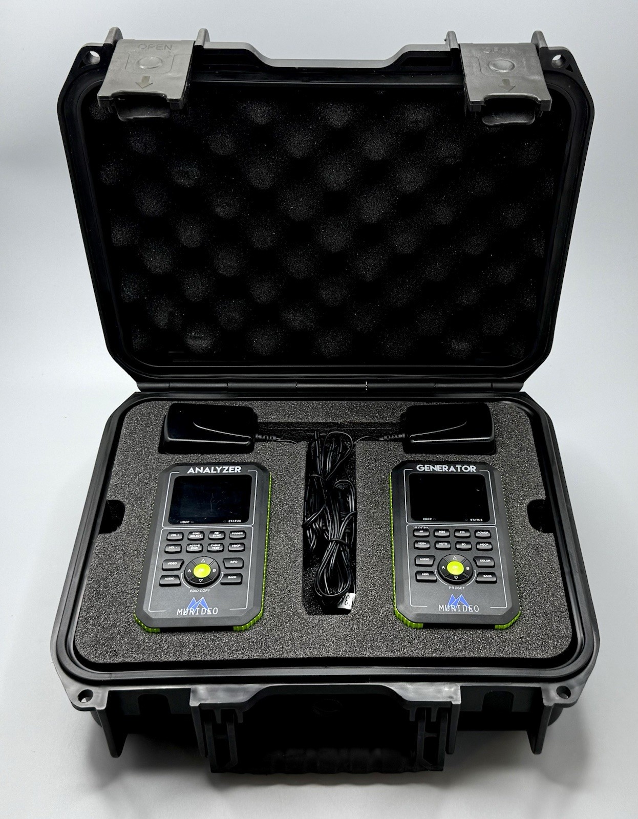 ⭕️ MURIDEO FOX & HOUND 4K HDR 18GBPS HDMI GENERATOR ANALYZER TEST KIT COMPLETE