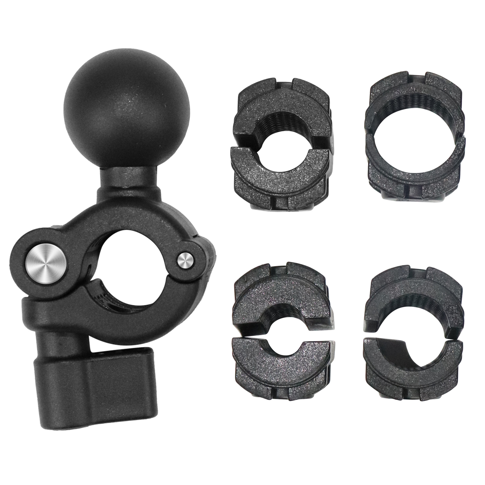 Camera Mobile Fixed Base 25MM Ball Head Rearview Mirror Base Motorcycle Bracket