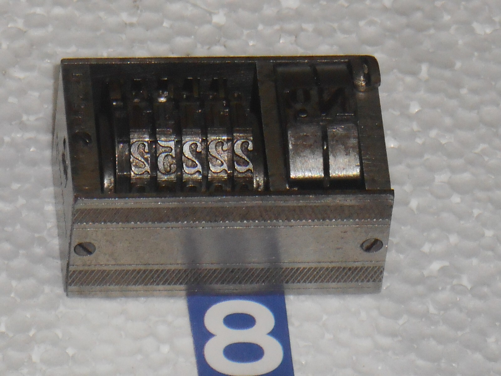 BOSTON Letterpress Numbering Machine | 8