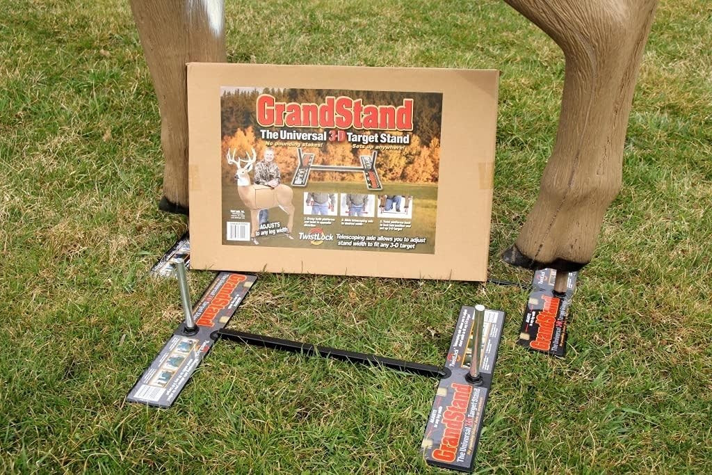 Durable 3D Archery Target Stand - Setup on Any Hard Surface, No Stakes Required