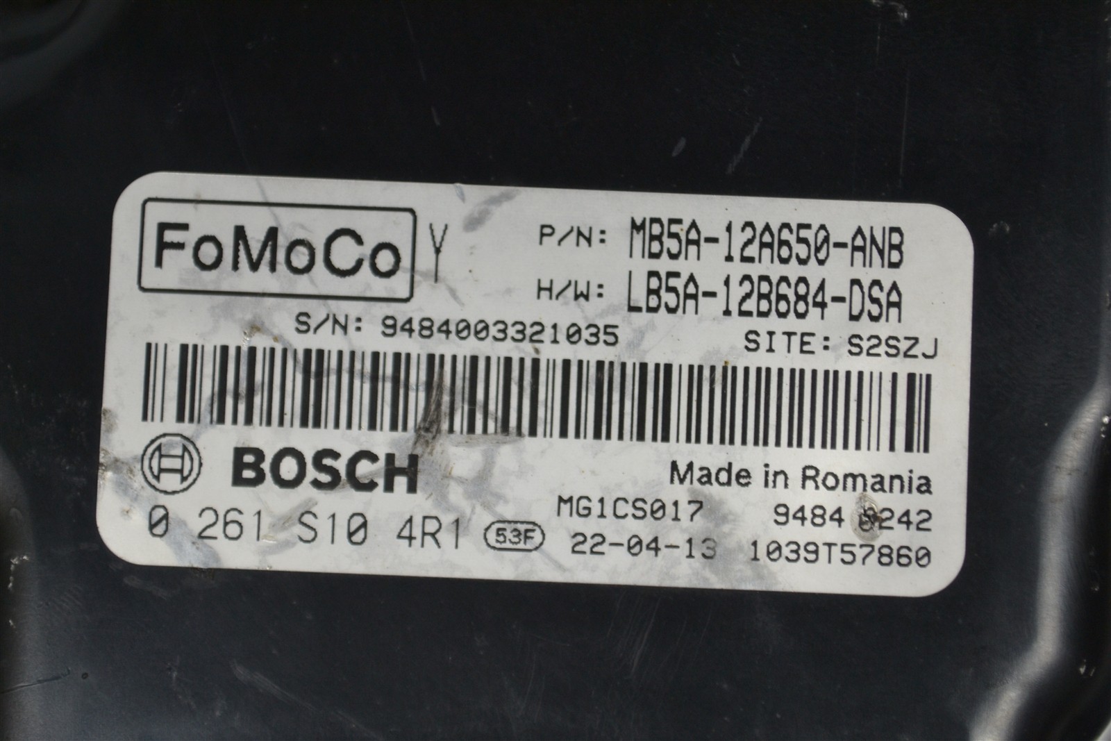MB5A12A650ANB Ford Explorer 20-23 Engine Computer Brain Control ECU 3N2 896 B9