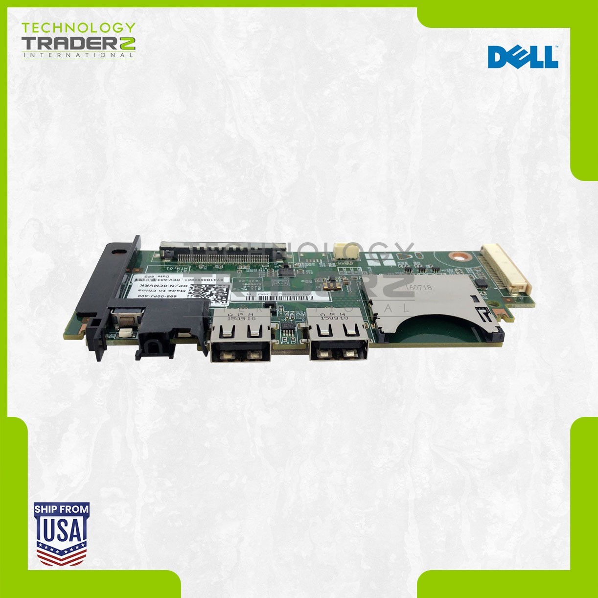 LOT OF 3 CMVRK Dell PowerEdge R630 Server Front Control Panel Board 0CMVRK
