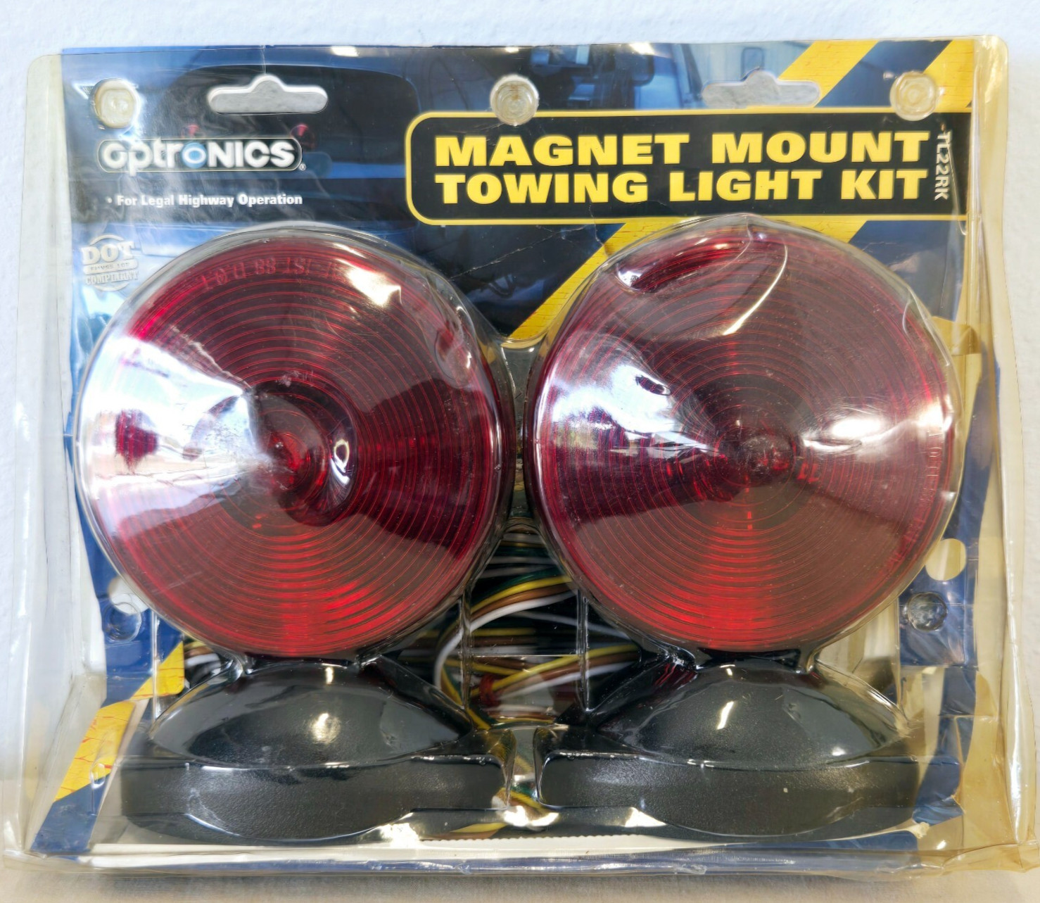 Optronics Magnet Mount Towing Light Kit TL22RK - New & Sealed