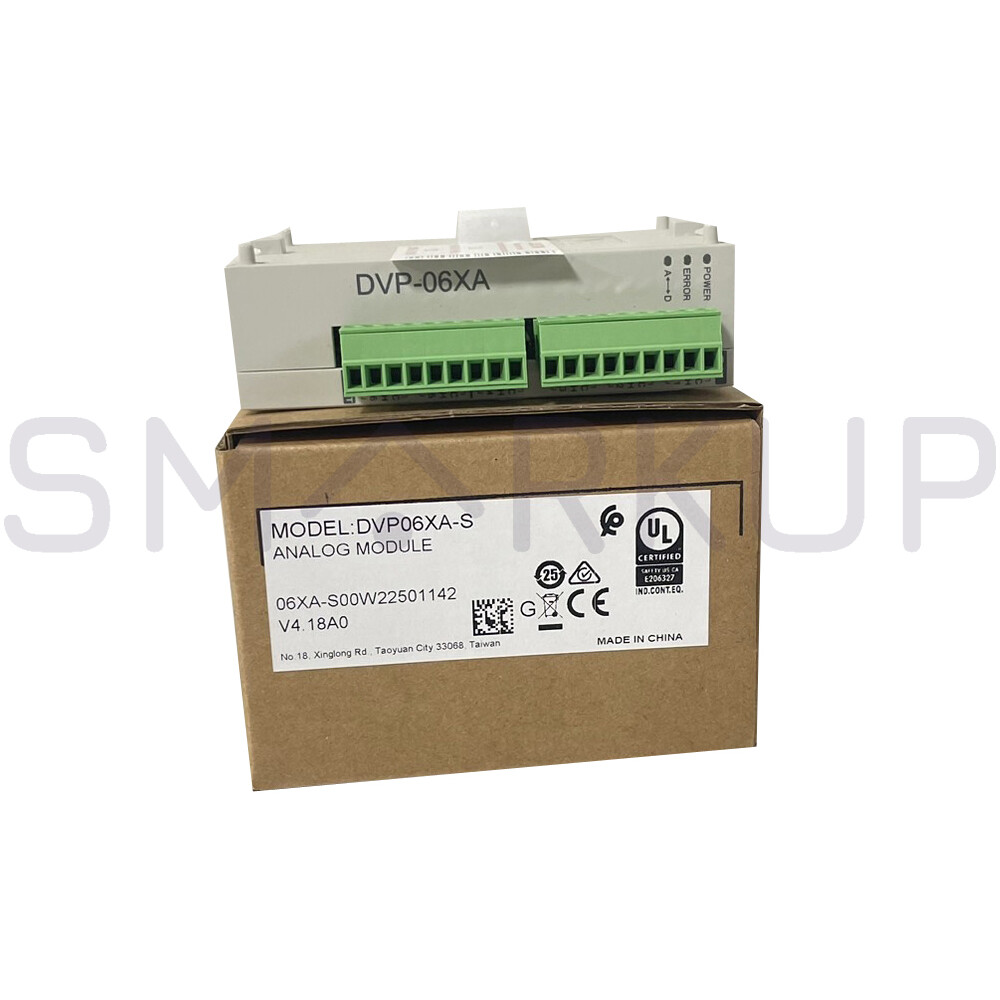 New In Box DELTA DVP06XA-S Temperature Controller