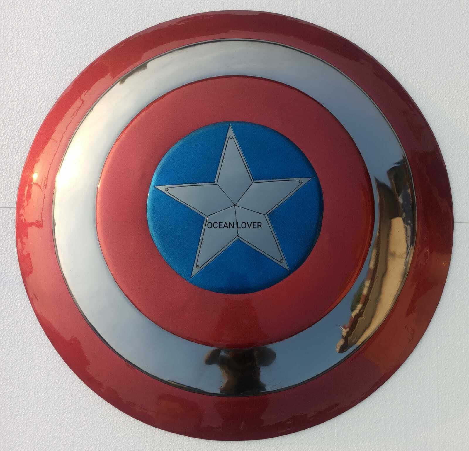 24" Shield Marvel Legends Captain America 75th Anniversary Avengers Alloy Metal