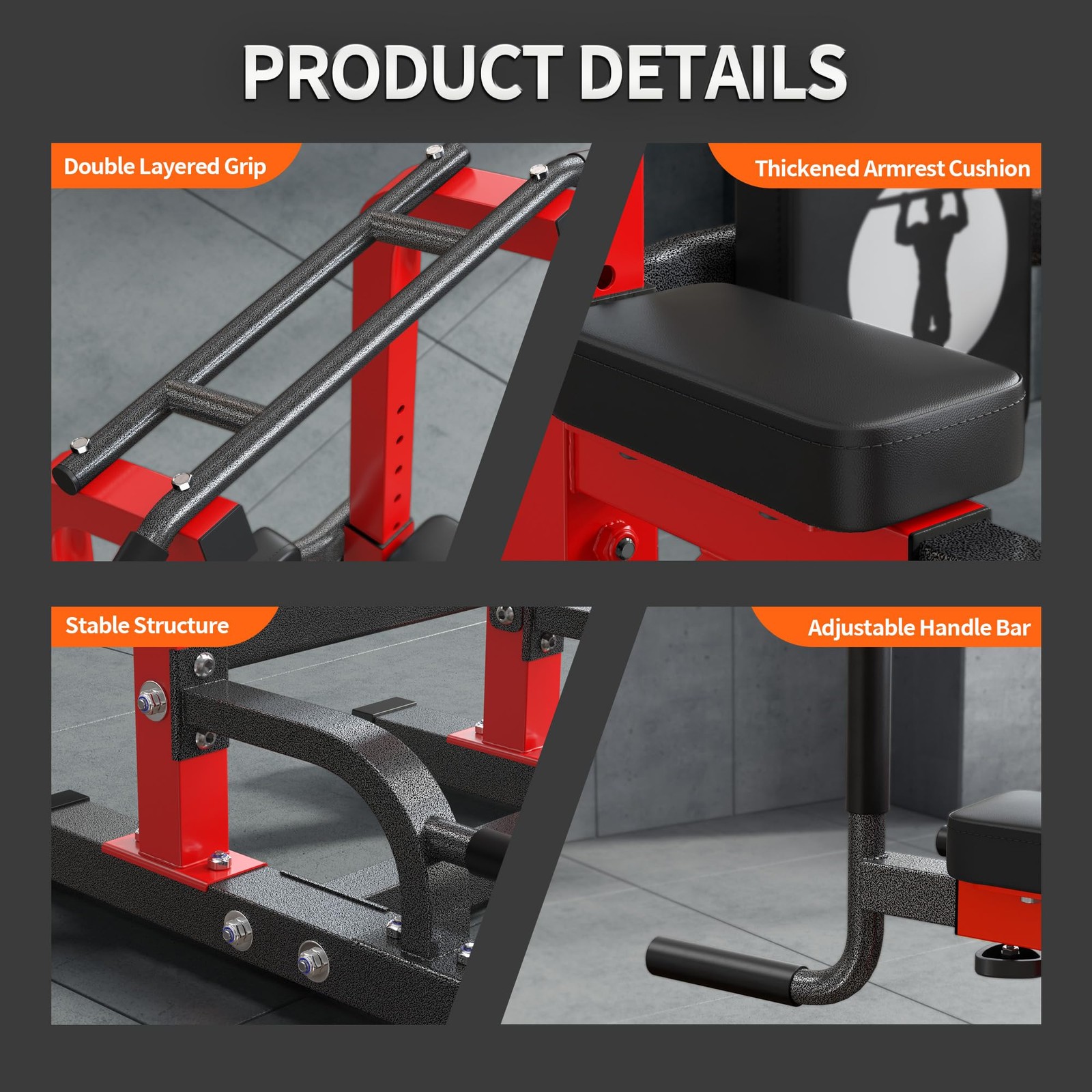 Multi-Function Power Tower Pull Up Bar Station Pull Up Dip Station for Home G...