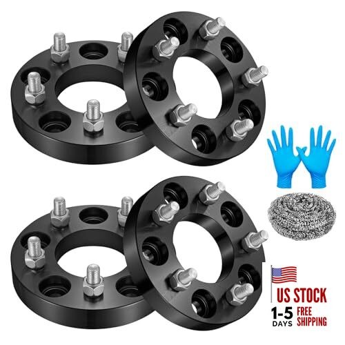 5x120mm to 5x114.3mm Wheel Bolt Pattern 1 inch 5x4.75" to 5x4.5" Chevy Camaro