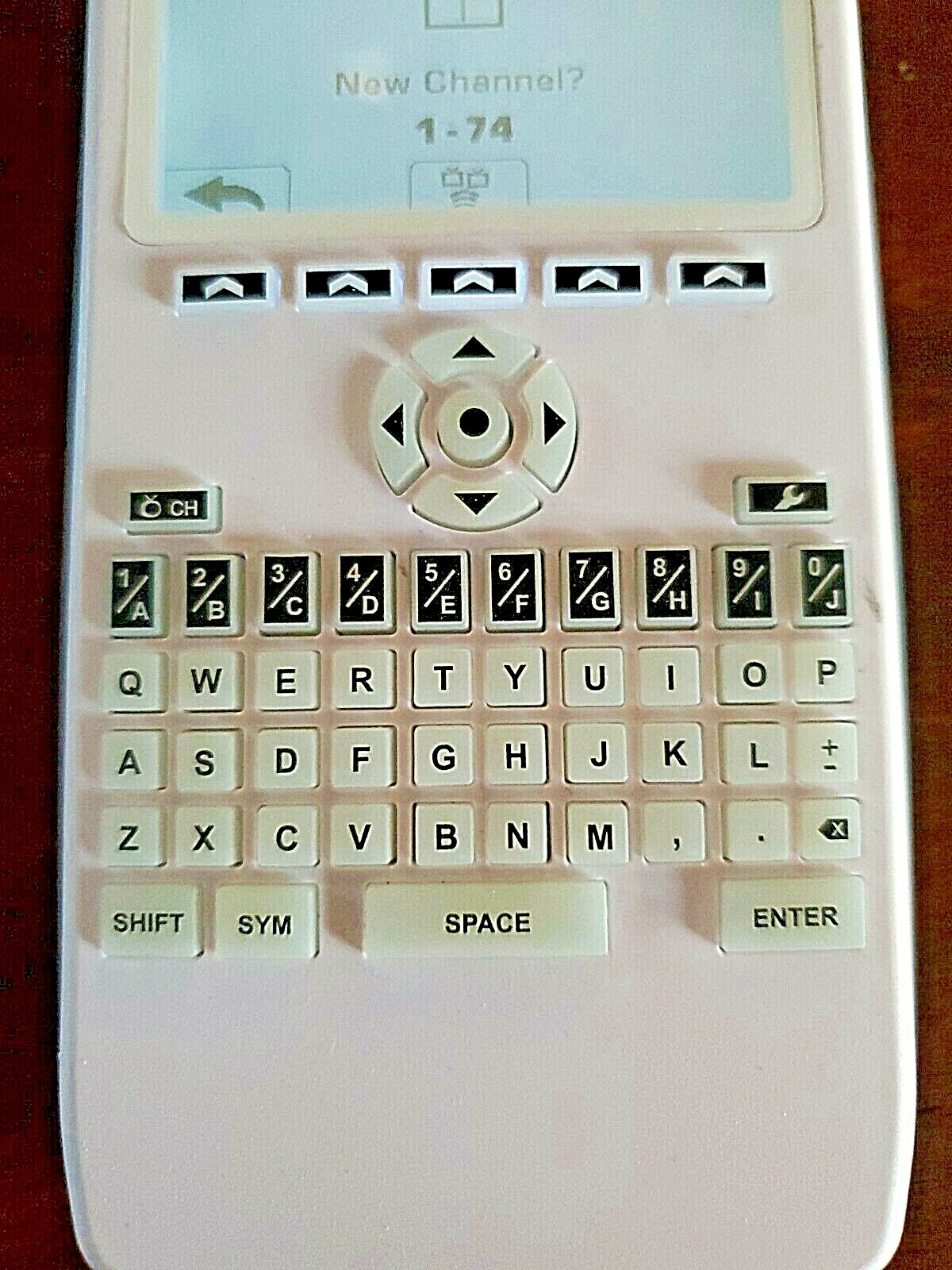 Turning Technologies QT RCQR-01 Device Clicker Remote QWERTY Keyboard B13