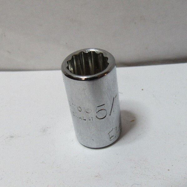 PROTO  4710T USA MADE SOCKET 1/4" DRIVE  5/16" 12 POINT     A494u
