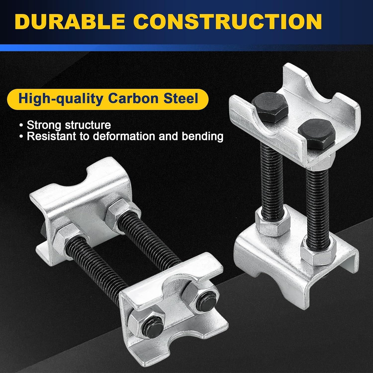 Adjustable 2-Way Coil Spring Spacers 4 Pack, 1”-2” Lift or Lower Spring Compress