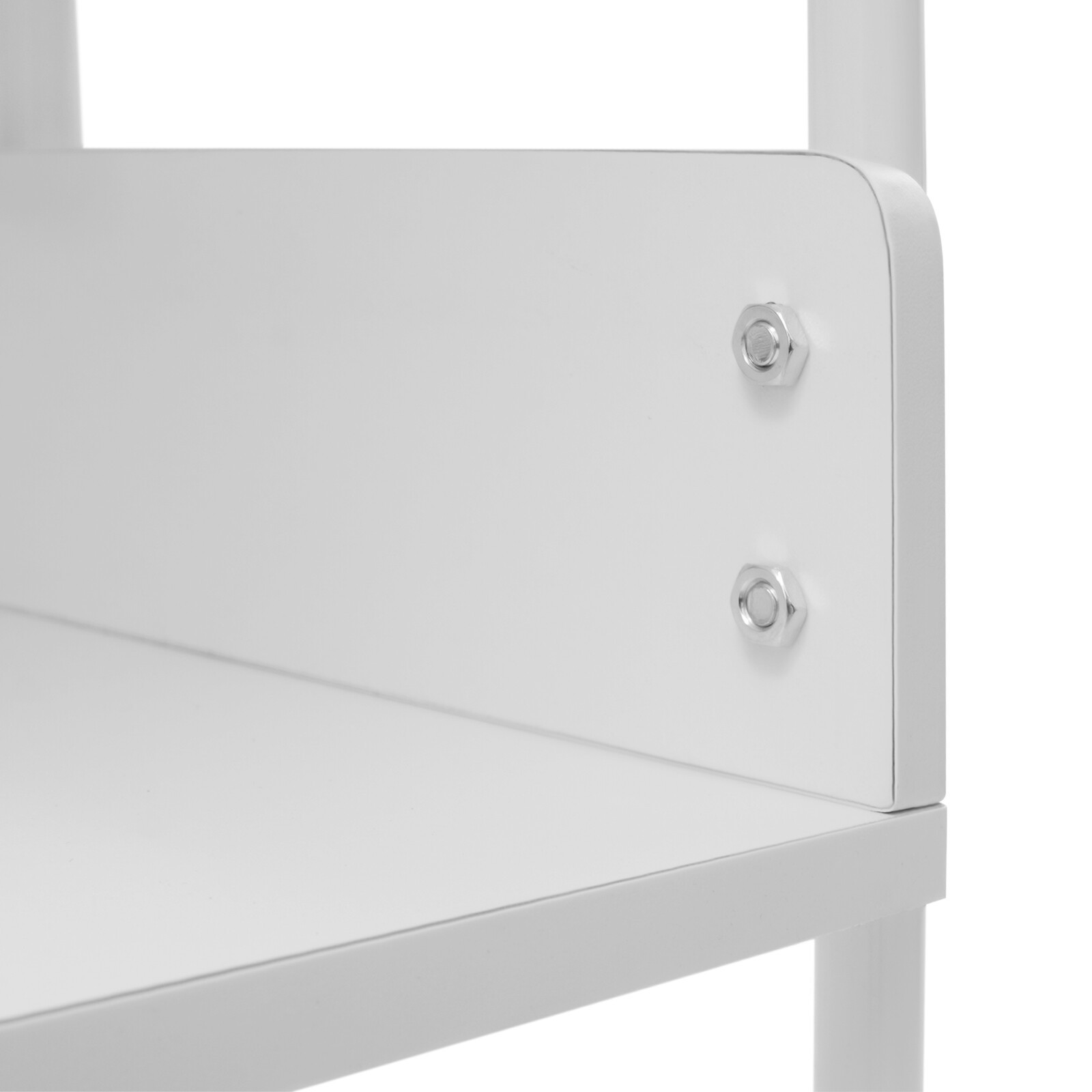 3 Tier Portable Bookshelf Bookcase For Small Space Dorm Open Three Shelf Display