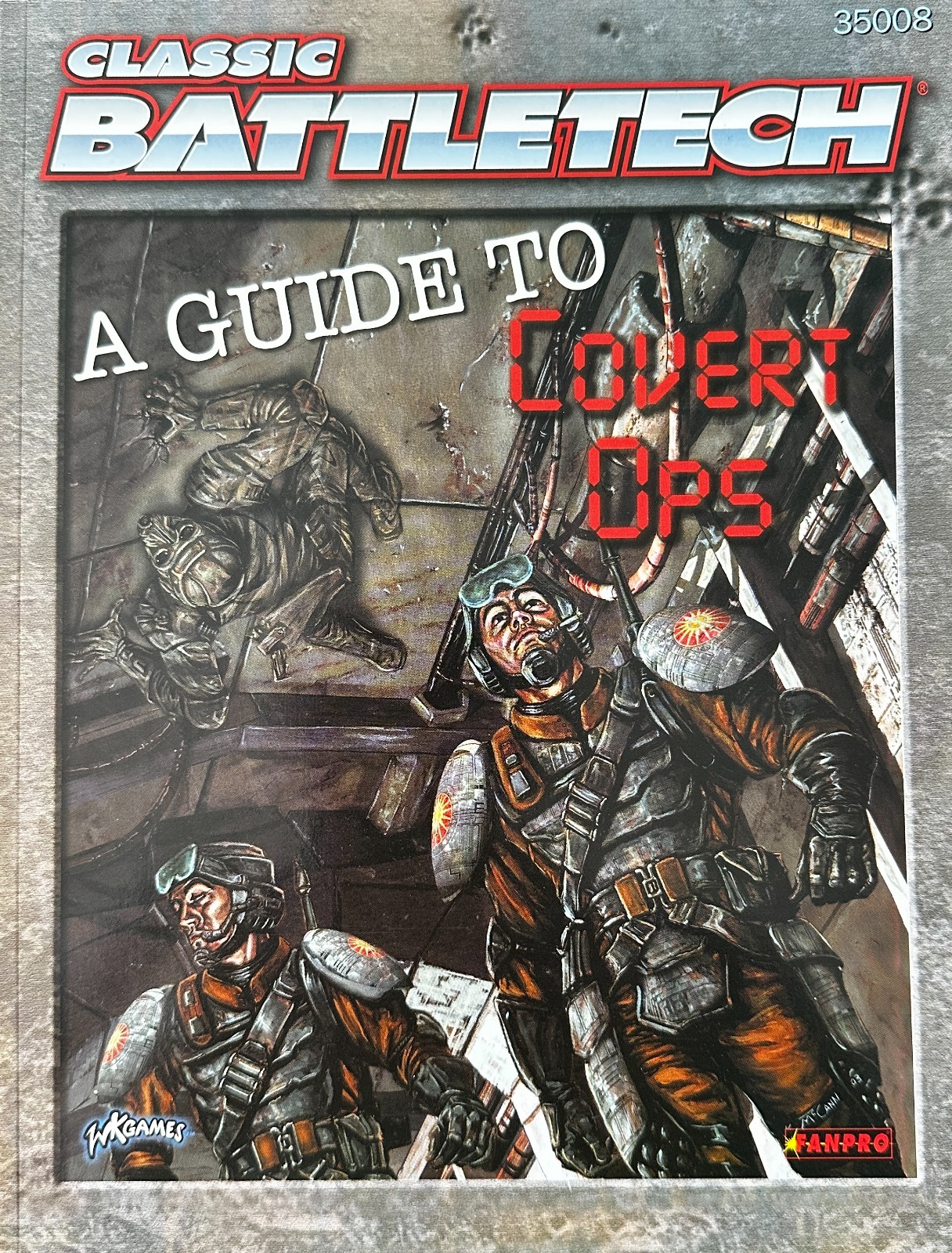 BattleTech 35008: A Guide to Covert Ops Sourcebook OOP FanPro WK Games 2004