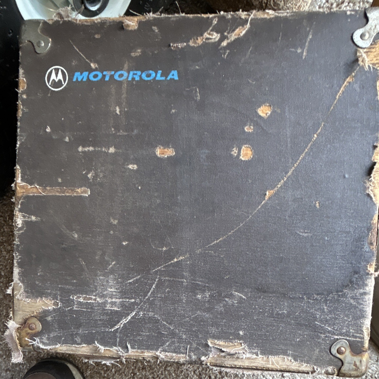Motorola S1052 Analog Voltmeter Universal 0.2-15.0V w/ Carry Case