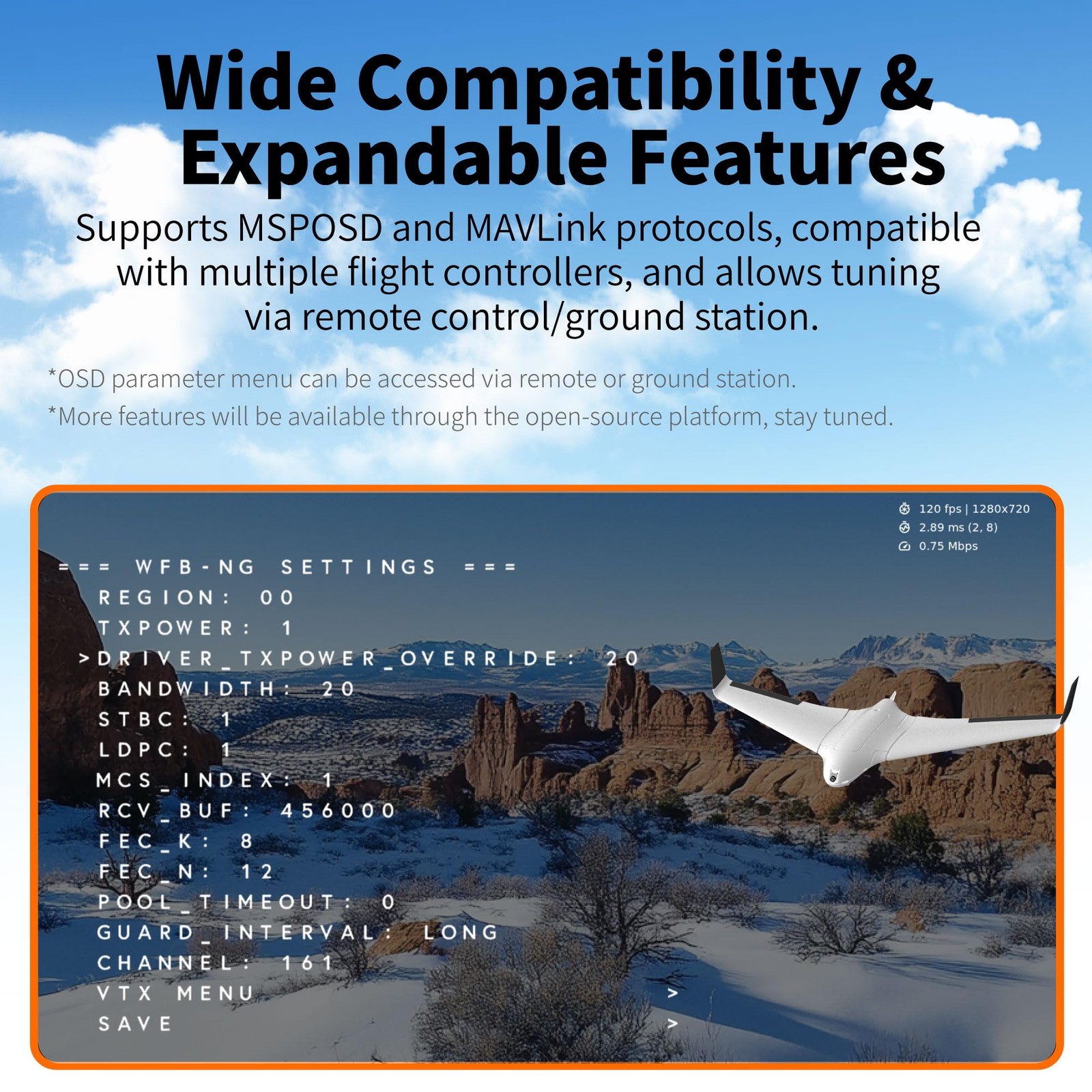 WiFiLink2 Digital 1080P60FPS HD FPV Camera System with Micro FPV Camera & VTX...