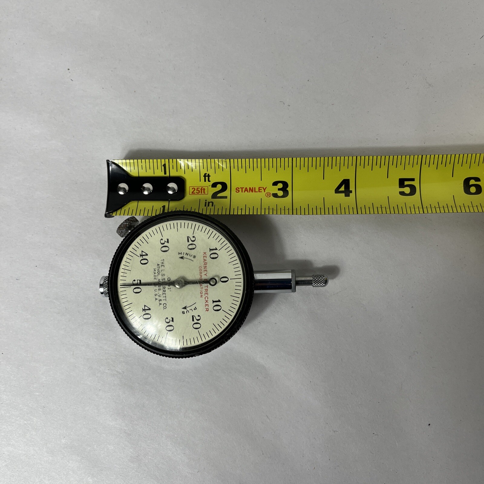 STARRETT Dial Indicator .001"