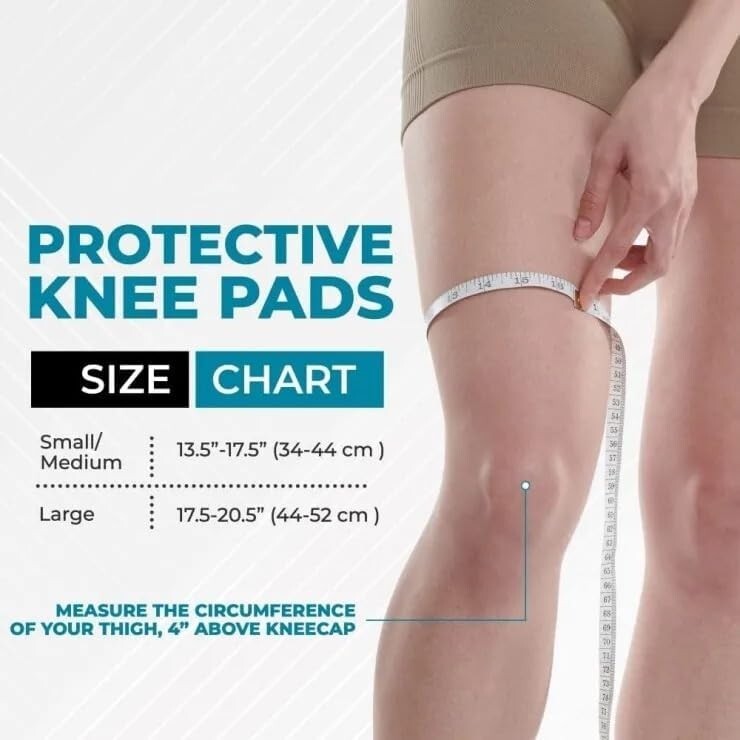 Knee Pads, Thick Sponge Anti-Slip, Collision Avoidance Knee Sleeve Small