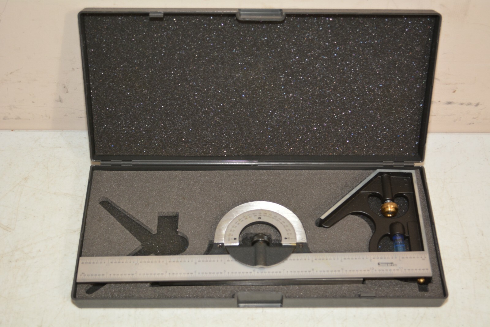 ^ SPI 4R Cast Head Bevel Protractor 74348459 669.651 49517 #D134