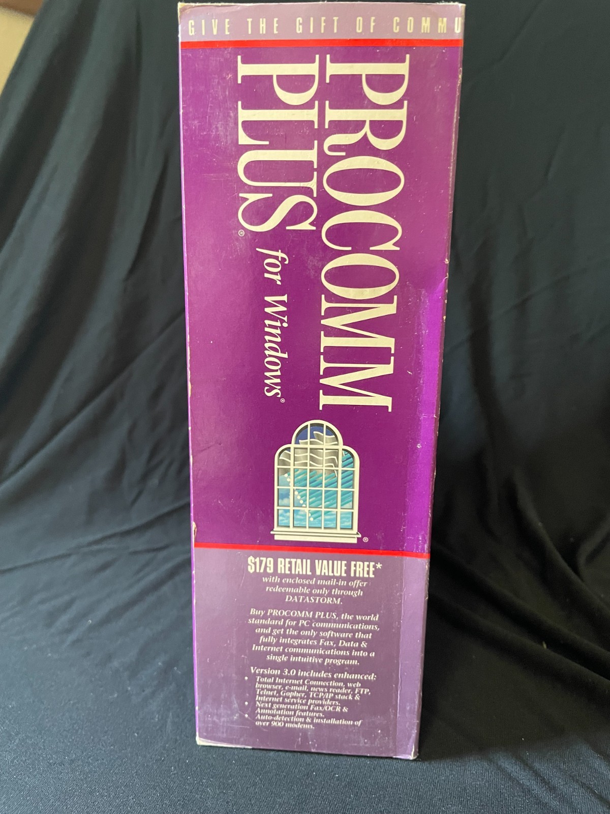 Vintage Procomm Plus for Windows - Intuitive Data & Fax Communications Software