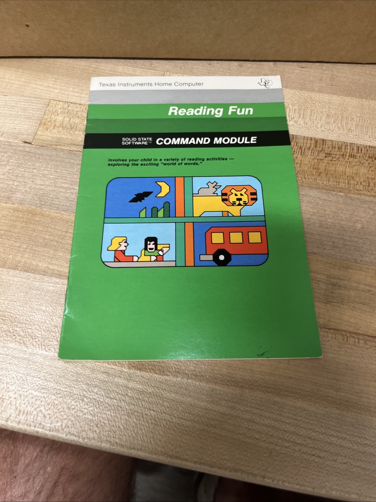 VTG Texas Instruments TI 99/4A-1981 Reading Fun Manual Only. Box 314