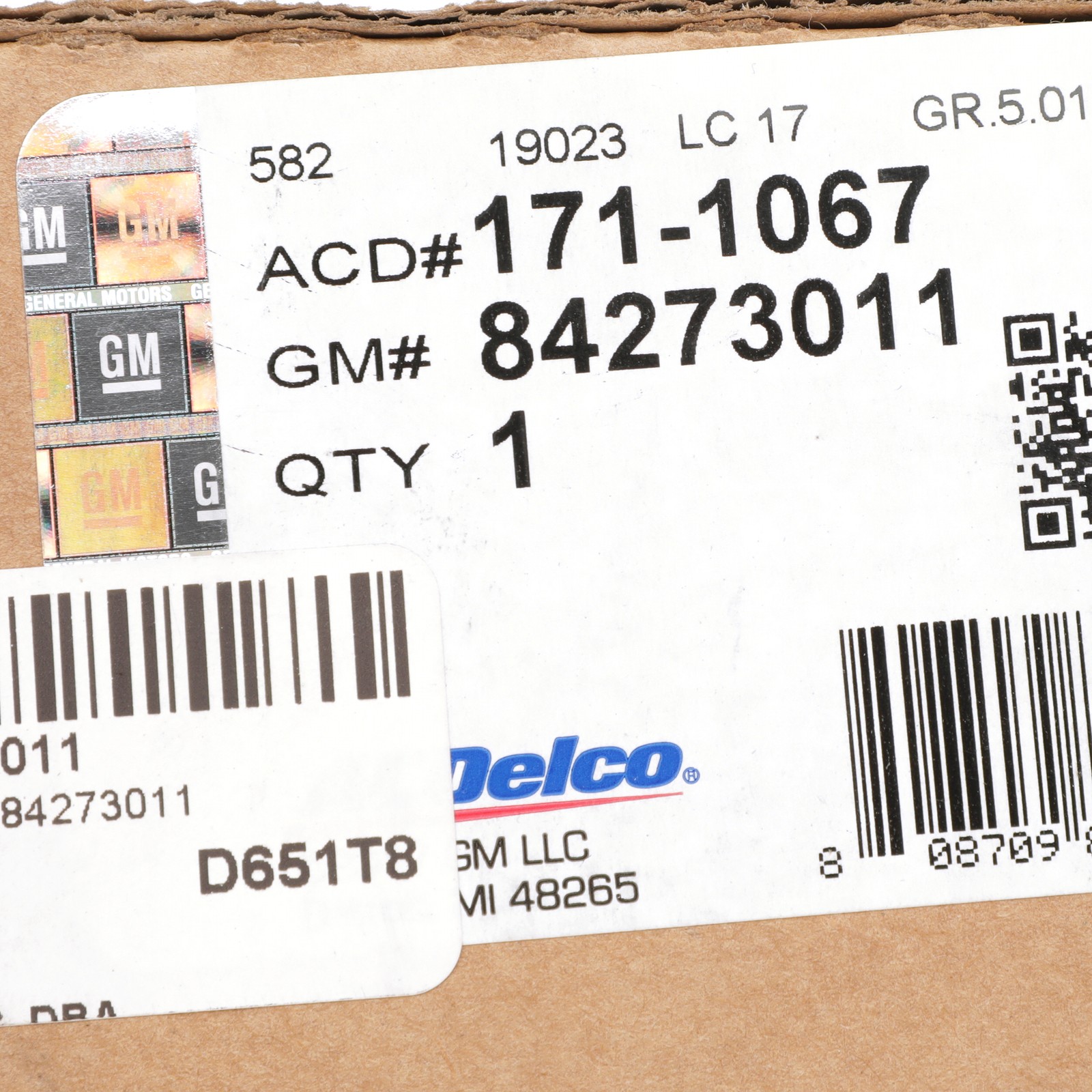 Genuine GM 2007-2017 Buick Chevrole Saturn LT Front Disc Brake Pad Set 19421474