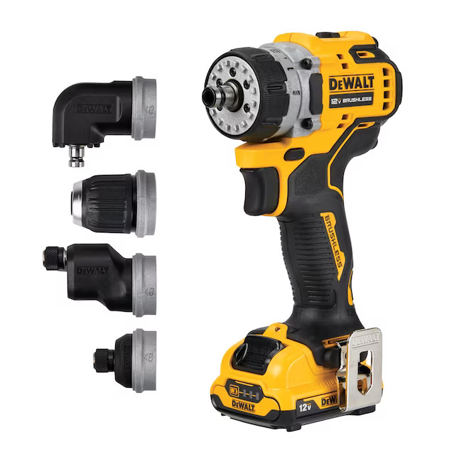 DEWALT DCD703F1XTREME 12V MAX Brushless Cordless 5-in-1 Drill/Driver Kit -...