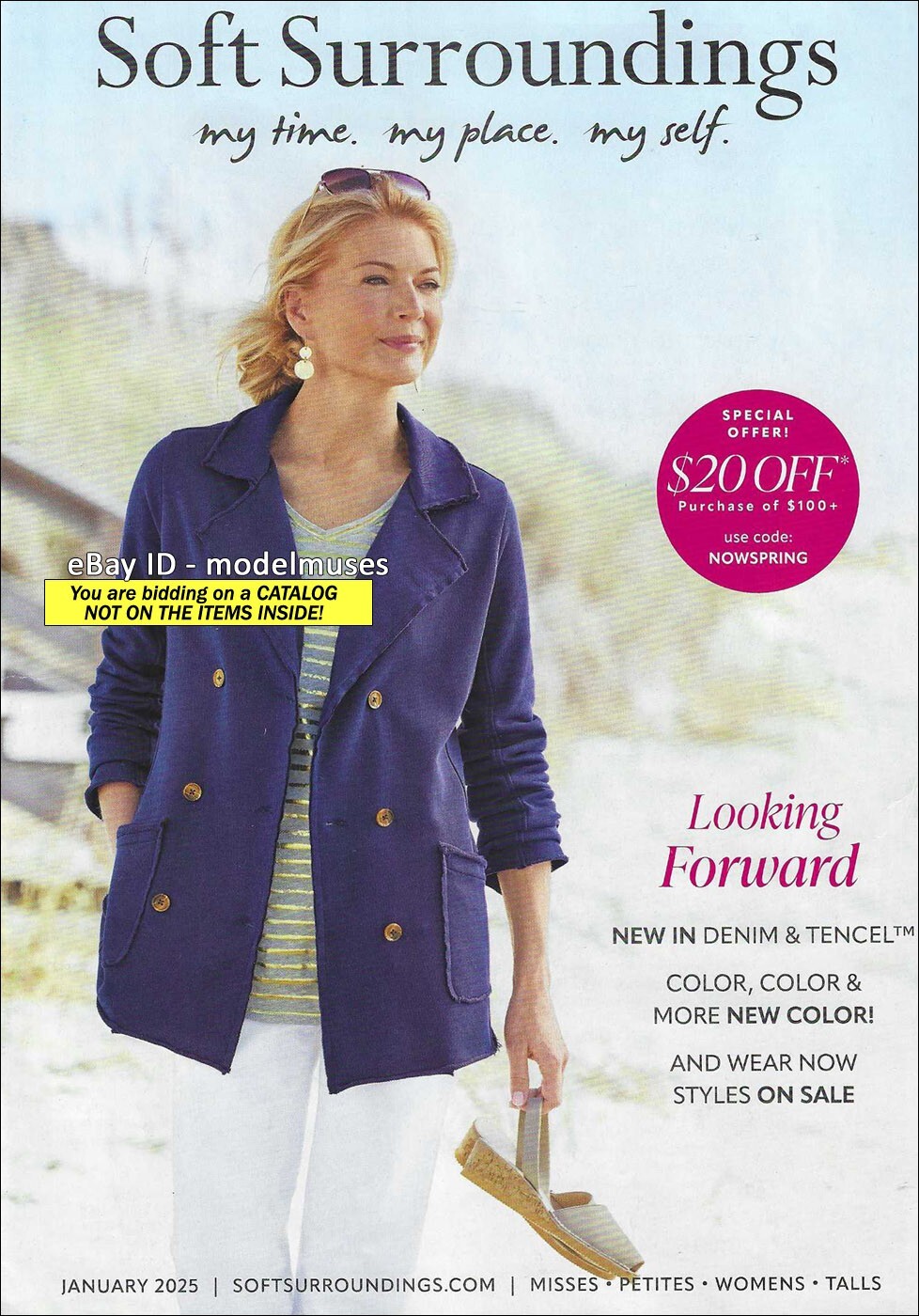 SOFT SURROUNDINGS Women's Fashion & Accessories CATALOG January 2025 - 60 Pages