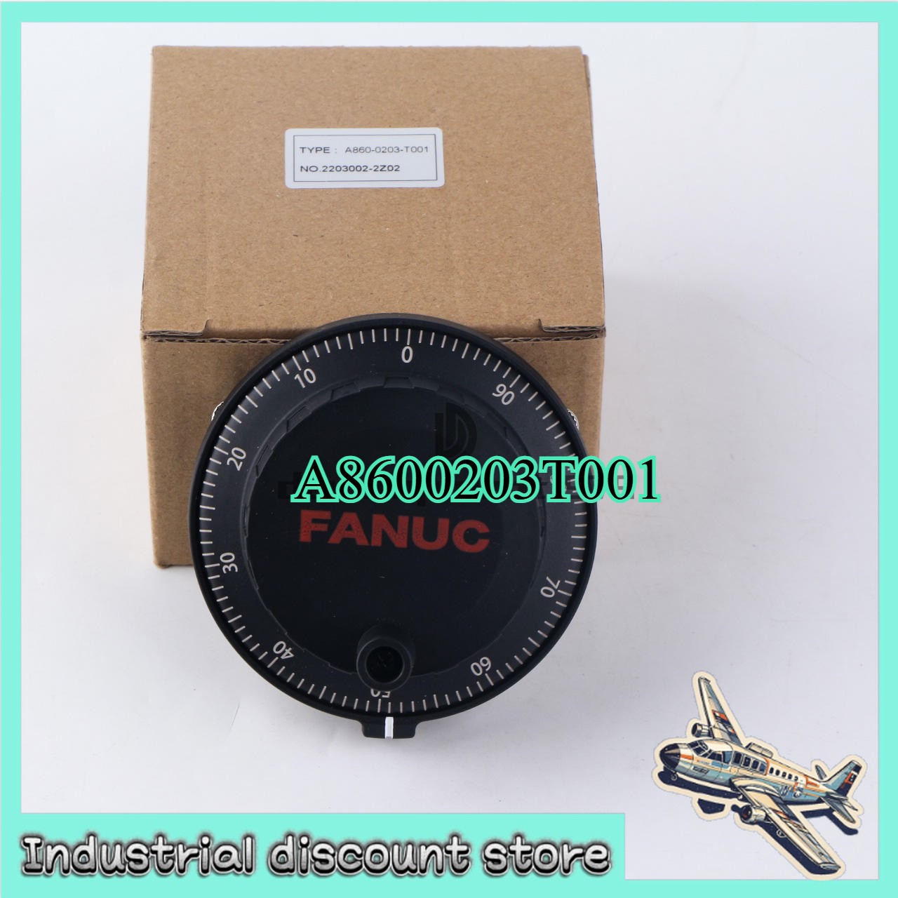A8600203T001 One New FANUC A860-0203-T001 MANUAL PULSE GENERATOR Fast Shipping