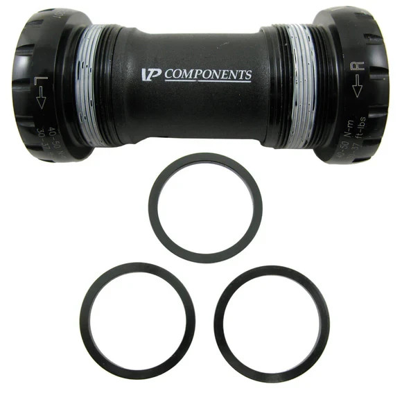 VP Components MB-201 External Bottom Bracket Shimano Compatible Black  1.37"x24T