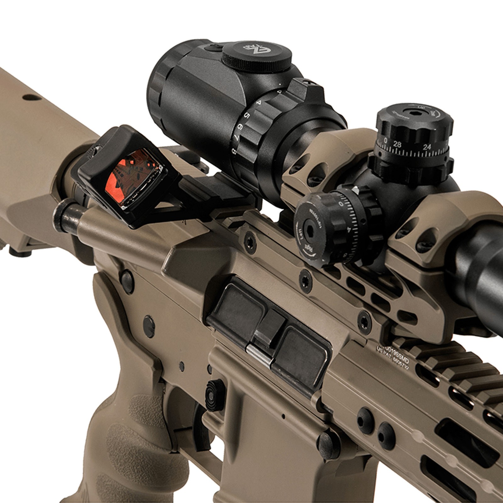 UTG 45 Offset Mount, for RMR Footprint, Picatinny