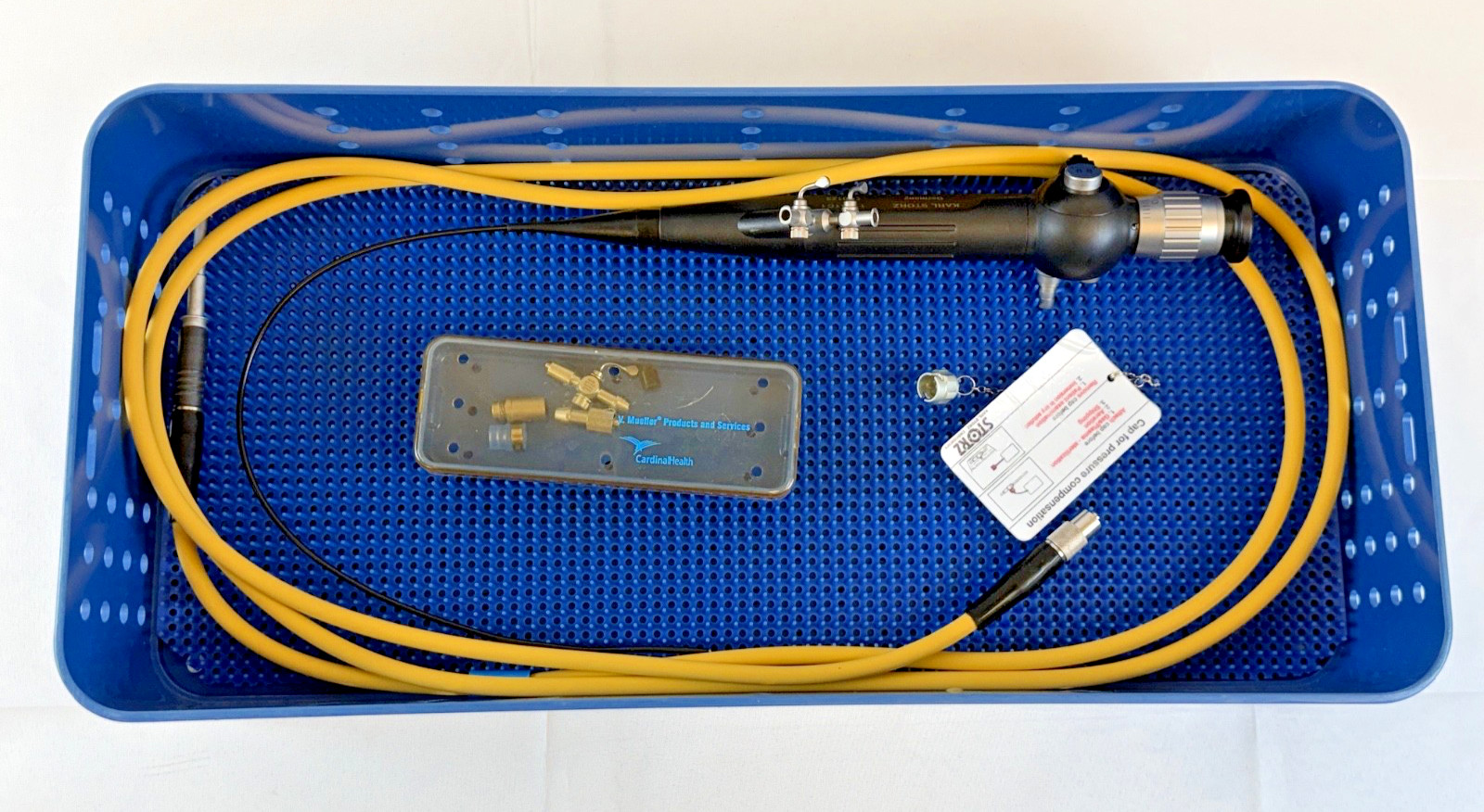 Karl Storz 11161C1 Flexible Neuro-Fiberscope Steerable 0Br Fibers w/ Tray & Acc.
