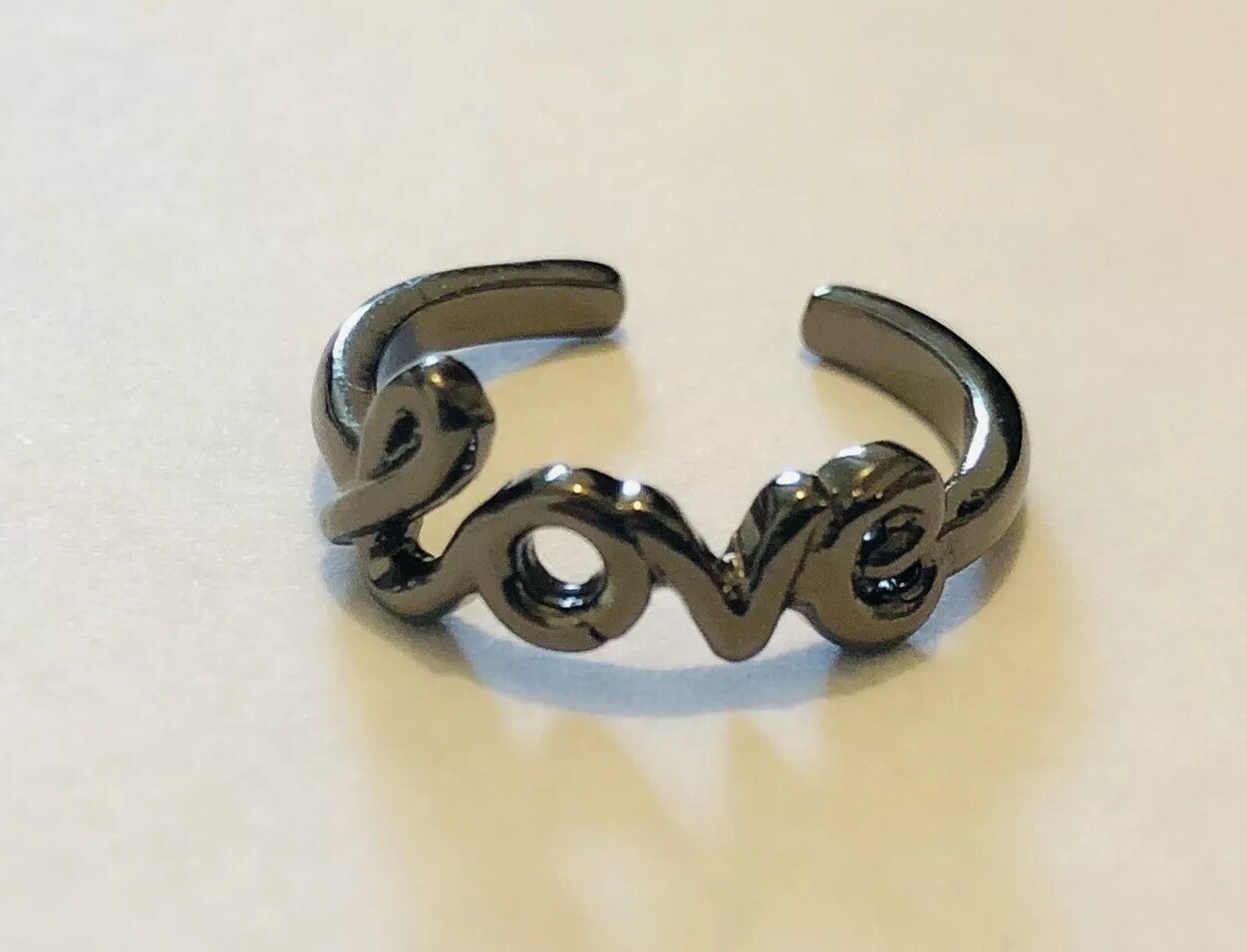 Antique Love Adjustable Finger or Toe Ring