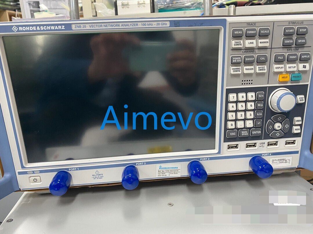 R&S Rohde & Schwarz ZNB20 (20GHz) 4ports Network Analyzer